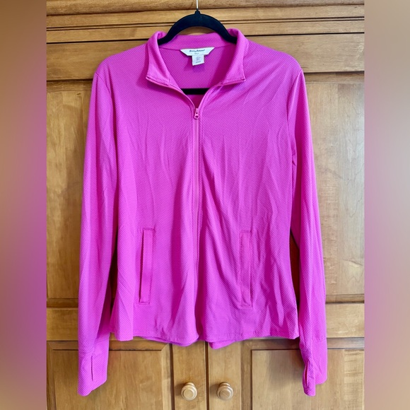 Tommy Bahama Jackets & Blazers - Tommy Bahama Golf Vibrant Pink Jacket Size Large
